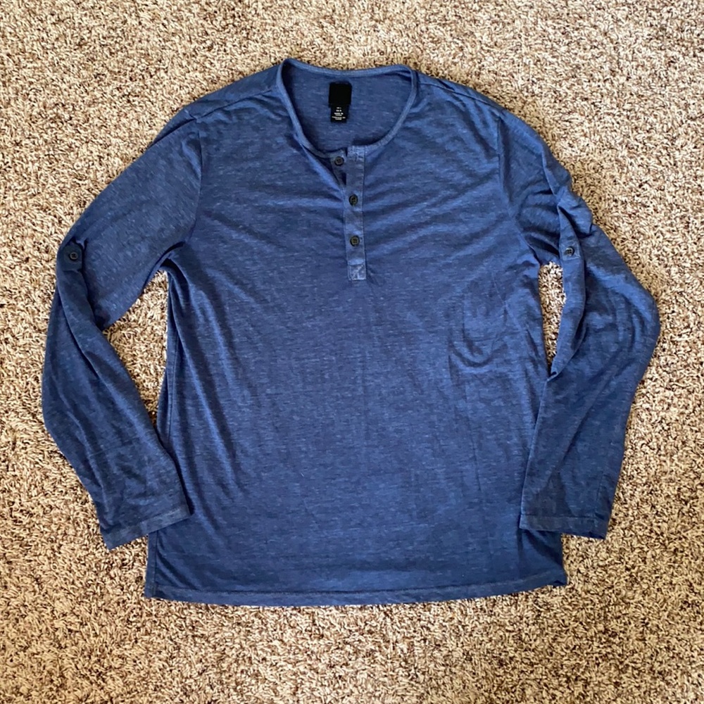H&M Henley Long Sleeve Shirt
